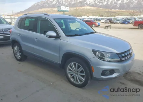 2014 Volkswagen Tiguan S from USA, damaged, VIN WVGAV3AX2EW588406